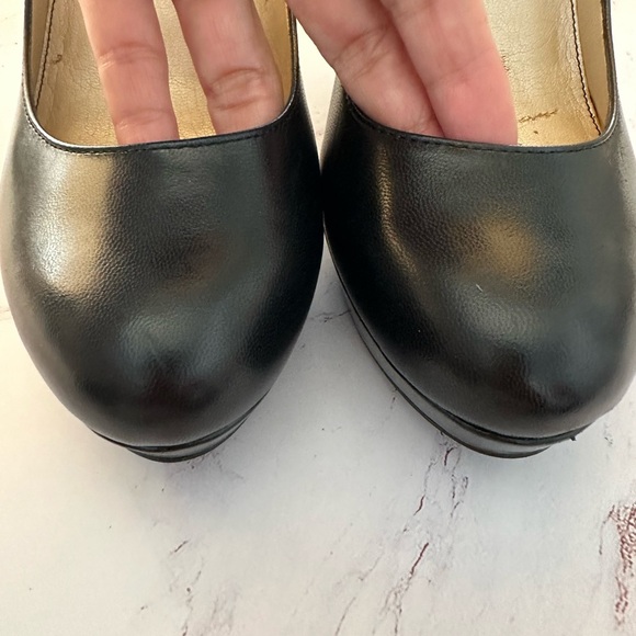 MARC FISHER Black Platform Pump Size 7M - Picture 4 of 7